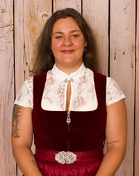 "Buchhofen" Dirndlbluse creme