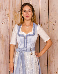 "Buttenwiesen" Dirndl mit Schürze