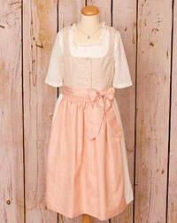 "Cham" Dirndl, Bluse, Schürze