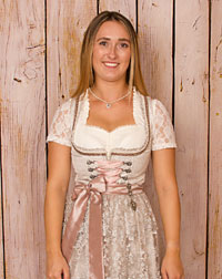 "Burgkunstadt" Dirndl mit Schürze