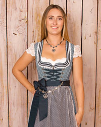 "Jena" Dirndl mit Schürze