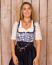 "Eixen" Dirndl mit Schürze