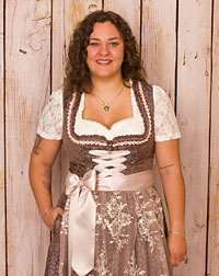 "Dabel" Dirndl mit Schürze