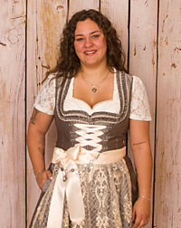 "Brakel" dirndl + apron