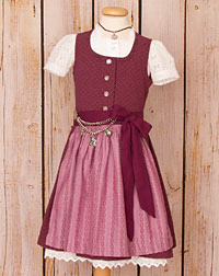 "Gotha" Dirndl, Bluse, Schürze