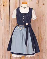 "Gifhorn" dirndl, blouse, apron