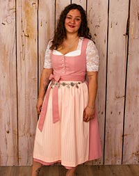 "Kassel" Dirndl mit Schürze