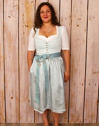 "Mannheim" Dirndl mit Schürze