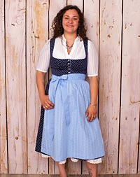 "Nittenau" Dirndl mit Schürze