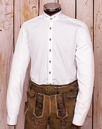 "Rodewald" Trachtenhemd mit Stehkragen