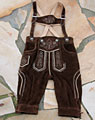 "Bruno" Kniebund- Lederhose