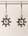 "Blume" earrings crystal