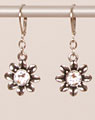 "Blume" earrings crystal