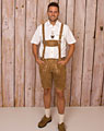 "Wasi" kurze Lederhose mit Träger
