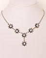 "Blume" necklace crystal