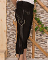 "Vicky" leather trousers