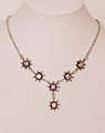 "Blume" Collier rosa