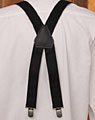 "Münze" suspenders black