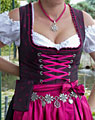 "Krefeld" Dirndl mit Schürze