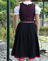 "Krefeld" Dirndl mit Schürze