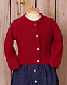 "Lauenburg" Strickjacke rot