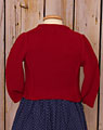 "Lauenburg" Strickjacke rot