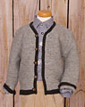 "Lommat" cardigan grey