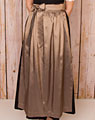 Apron long, taupe