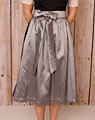 Dirndl Schürze midi silber