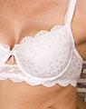 Bra for dirndl, white