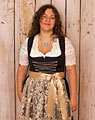 Bedienungsdirndl midi ohne Schürze