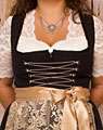 Bedienungsdirndl midi ohne Schürze