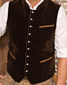"Oberkirch" waistcoat brown
