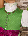 "Rüthen" dirndl, blouse, apron