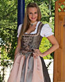 "Telgte" Dirndl mit Schürze