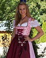 "Teupitz" Dirndl mit Schürze