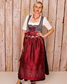 "Traunreut" dirndl + apron