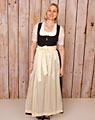 Apron long, champagner