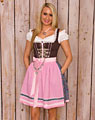 "Burgoberbach" dirndl + apron