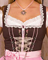 "Burgoberbach" dirndl + apron