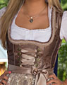 "Emmering" dirndl + apron