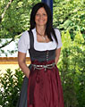 "Eschenbach" Dirndl mit Schürze