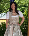 "Ergoldsbach" Dirndl mit Schürze