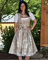 "Ergoldsbach" Dirndl mit Schürze