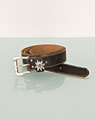 Belt with edelweiss