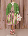 "Haarbach" dirndl, blouse, apron