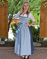 "Höttingen" dirndl + apron