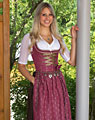 "Ismaning" Dirndl mit Schürze