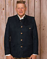 "Krün" Herren-Jacke blau