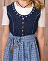 "Meinheim" dirndl, blouse, apron